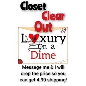 FRIDAY & SUNDAYS Closet Clear Out Sales‼️Luxury On A Dime